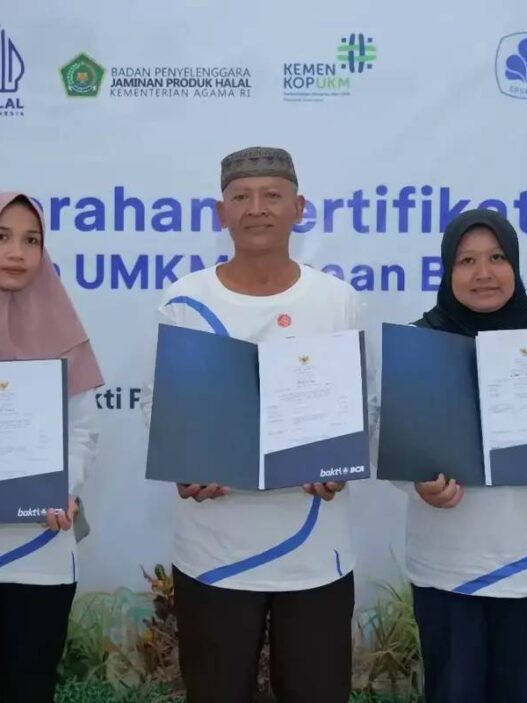 Bantuan dari bca bagi para umkm untuk memiliki serifikat halal
