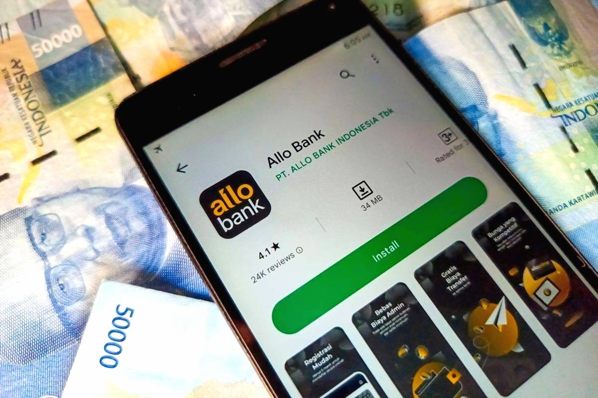 Buka tabungan allo grow melalui aplikasi allo bank