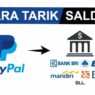 Cara tarik saldo paypal