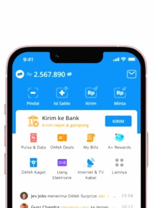 Dompet digital dana memperkenalkan fitur jaminan anti pending melalui layanan dana protection.