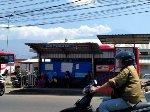 Halte pasar pon belum jelas