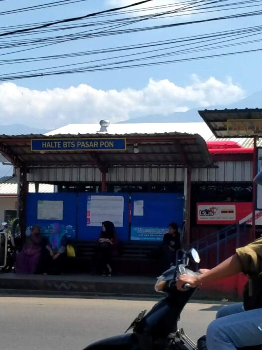 Halte pasar pon belum jelas