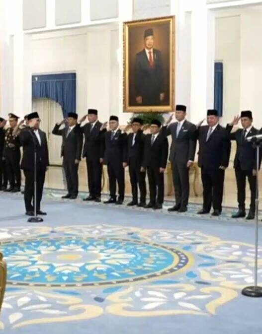 Kursi menpora masih kosong pasca reshuffle kabinet merah putih