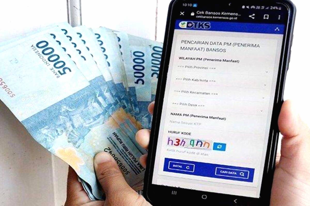 Link daftar bansos