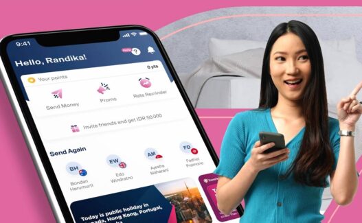 Panduan transfer ke luar negeri dengan menggunakan aplikasi transfez