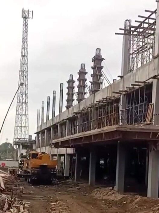 Pembangunan pasar kroya dihentikan