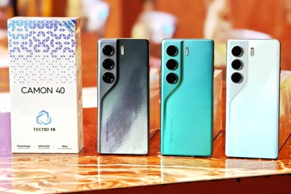 Tampilan tecno camon 40