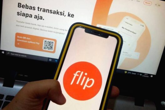 Transfer uang pakai flip