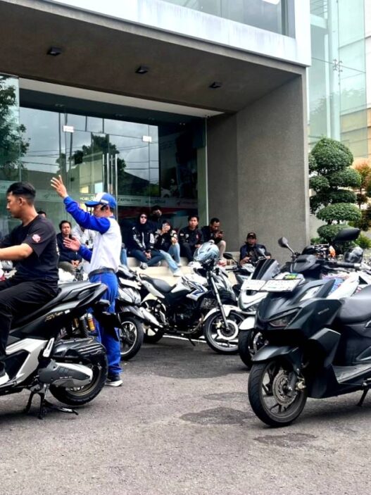 Astra motor yogyakarta siapkan 85 bikers