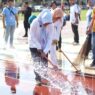 Bupati ajak warga jaga kebersihan alun alun