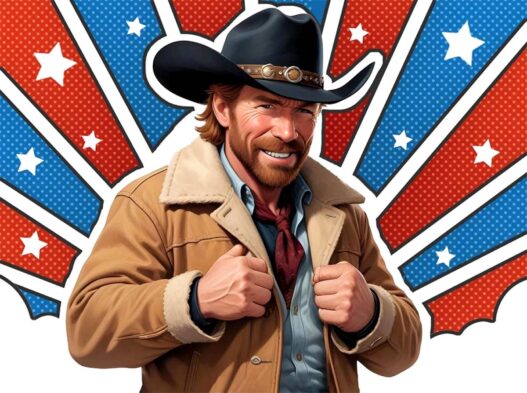 Chuck norris: dari bintang laga menjadi legenda meme