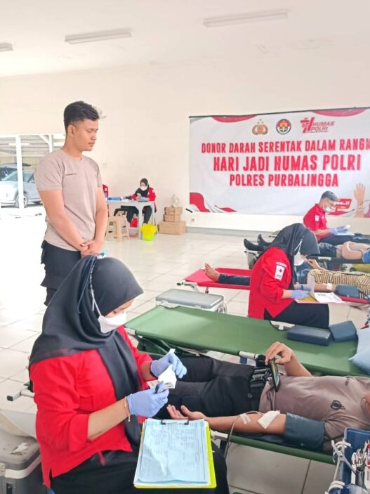 Donor darah jadi wujud nyata kepedulian polres