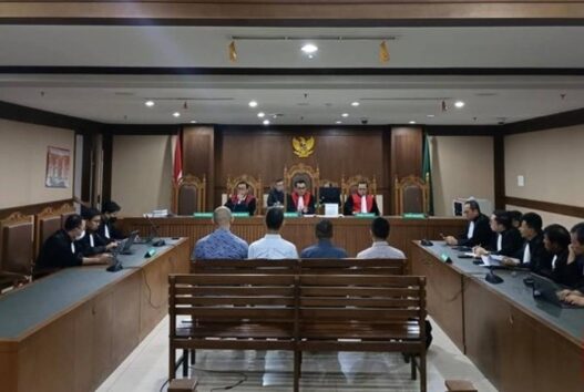 Empat terdakwa divonis empat tahun