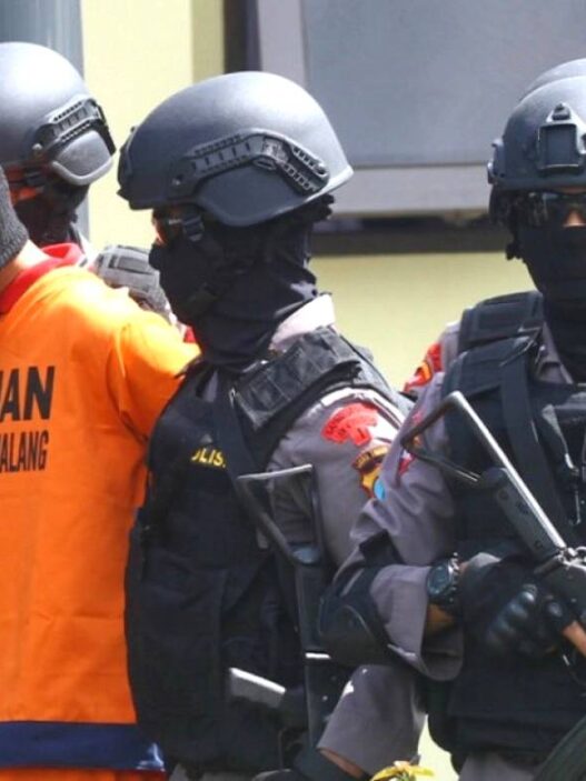 Empat terduga teroris dibekuk densus 88