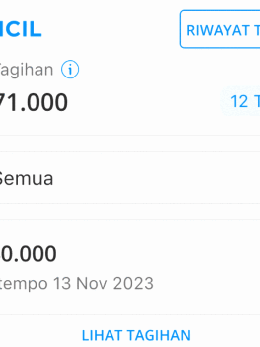Kemudahan mengaktifkan dana cicil hanya lewat ponsel