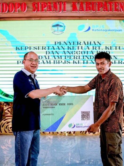 Ketua rt hingga bpd terdaftar bpjs ketenagakerjaan