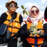 Kilang cilacap memperkenalkan polybag untuk tanaman mangrove ramah lingkungan bernama wellbag