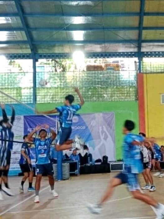 Laga krusial tim voli banjarnegara