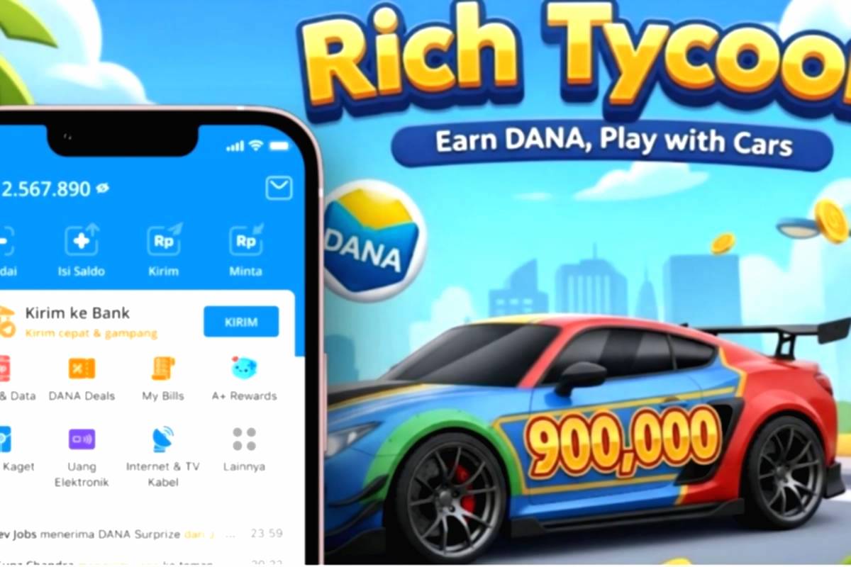Main misi teka teki mobil balap di rich tycoon
