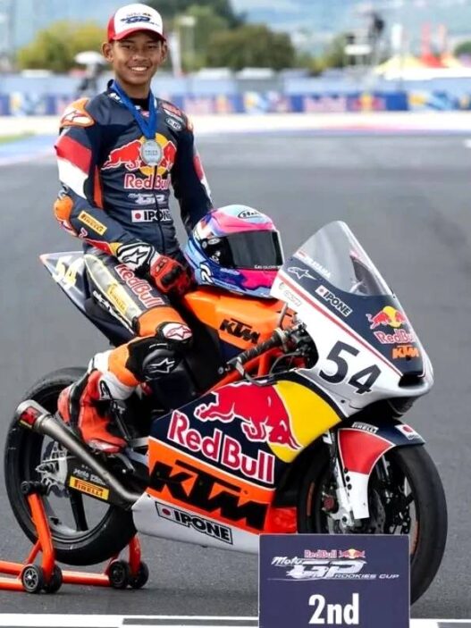 Naik kelas ke moto3 musim 2026