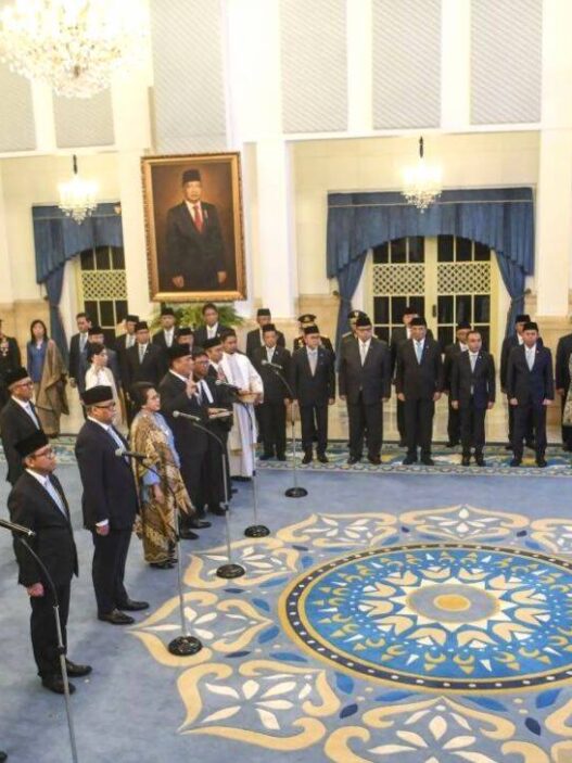 Prabowo lantik 25 pejabat baru pemerintah
