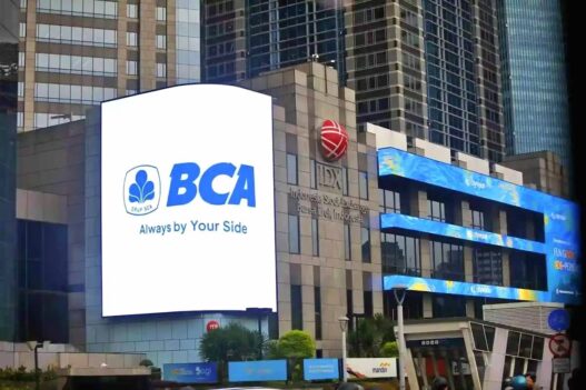 Saham bbca menguat