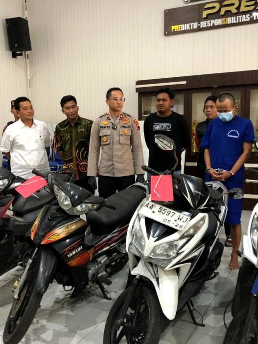 Tangkap spesialis curanmor, 6 sepeda motor diamankan