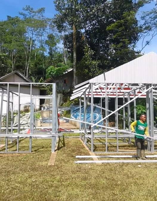 50 Unit Huntara Mulai Dibangun