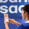 Aplikasi bank saqu di smartphone android