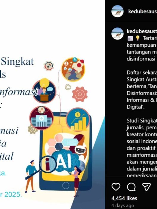 Beasiswa studi singkat australia