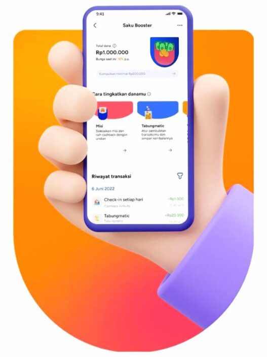 Dapatkan Keuntungan Reward Cashback dengan Fitur Saku Booster Bank Saqu Tiap Melakukan Transaksi