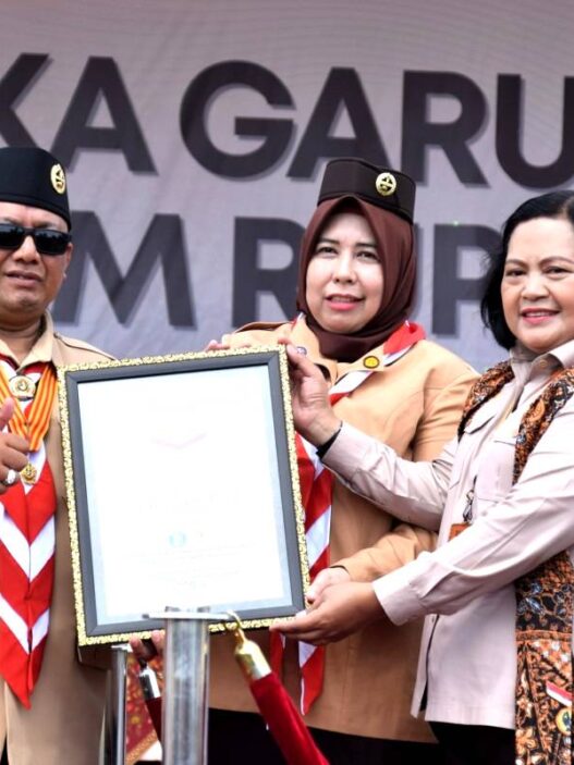 Lantik 13.149 Pramuka Garuda, Kwarcab Banyumas Catatkan Rekor Muri