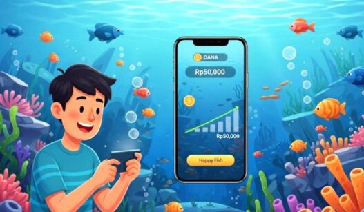 Main Aplikasi Happy Fish Bisa Dapat Saldo DANA