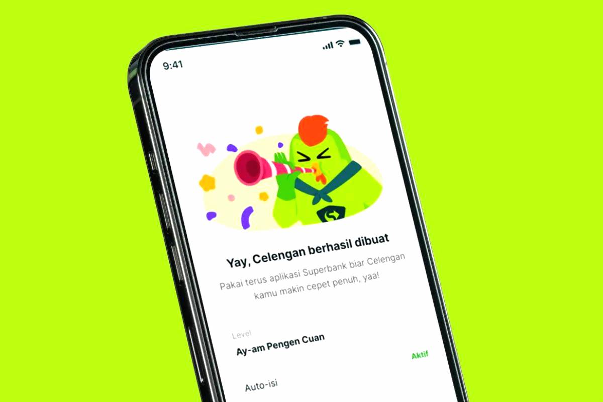 Nabung Sisa Uang Receh di Bank Digital Melalui Fitur Celengan by Superbank