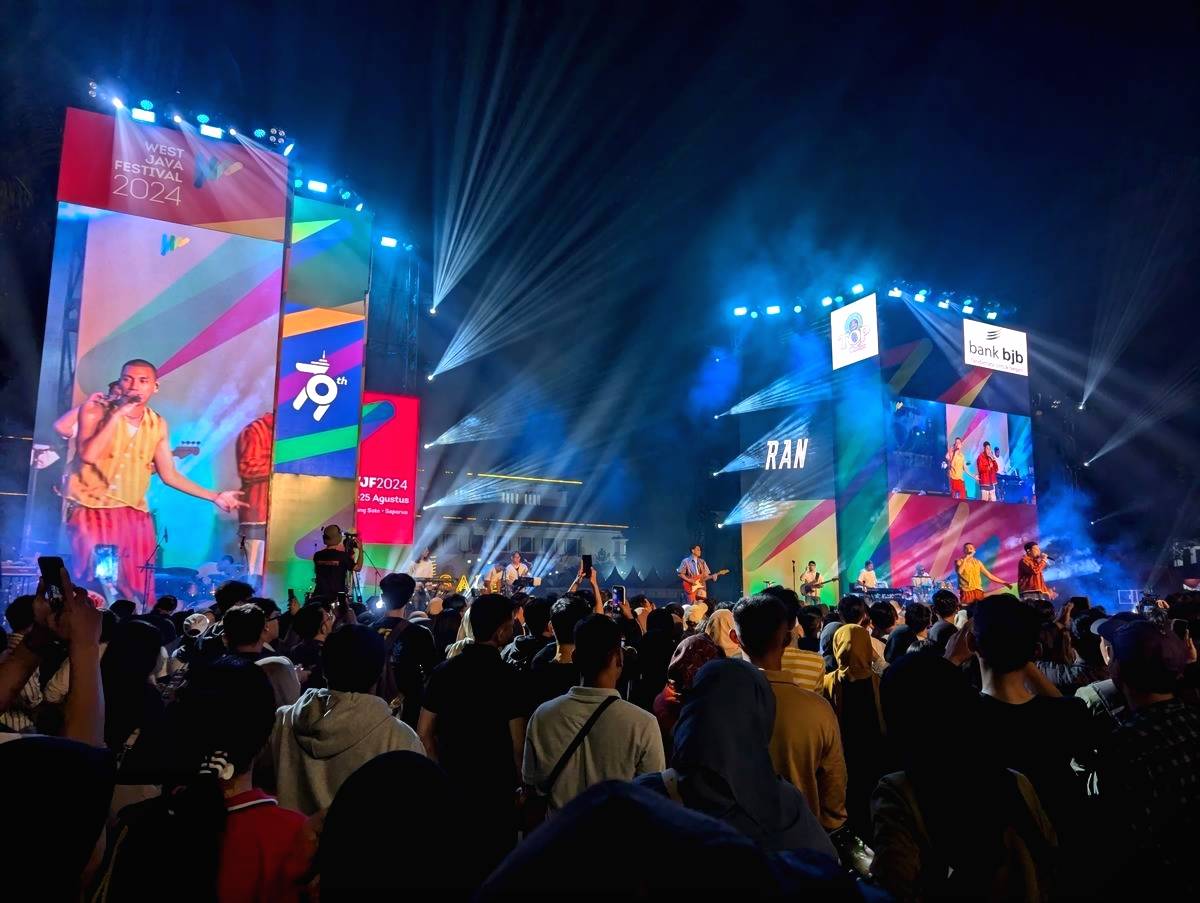 Panggung musik west java festival 2024