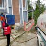 Pasokan Air Bersih Terkendala Medan Jalan