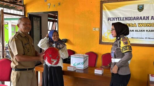 Polres Gelar Binluh Tertib Lalu Lintas Ibu PKK