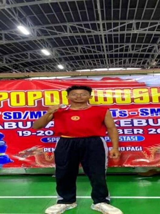 Rahman Aly Sabet Juara 2 Cabang Wushu