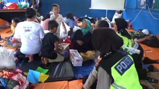 Ratusan Pengungsi Situkung Jalani Trauma Healing