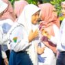 Siswa sekolah rakyat penerima beasiswa 2025
