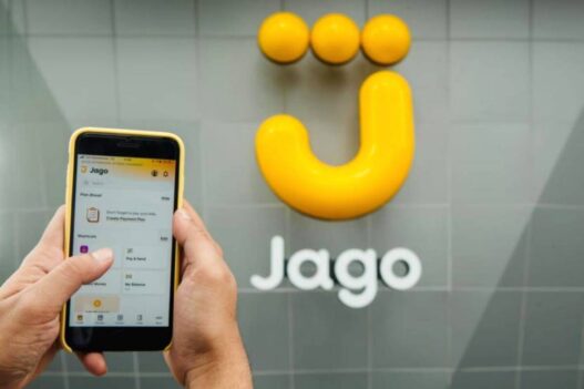 Tampilan bank jago.