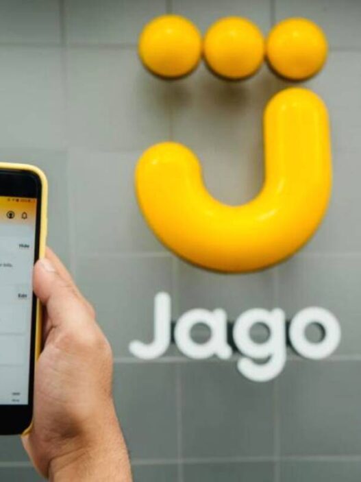 Tampilan bank jago.