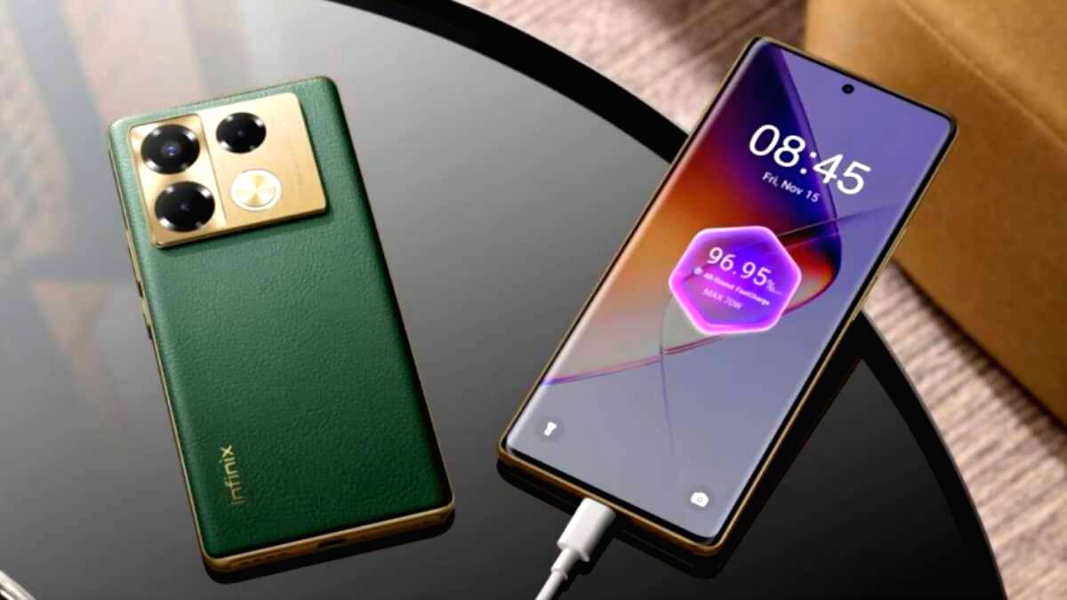 Tampilan Sisi Depan Infinix Note 40s