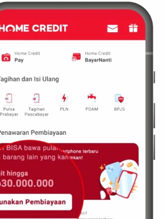 Tarik tunai limit home credit