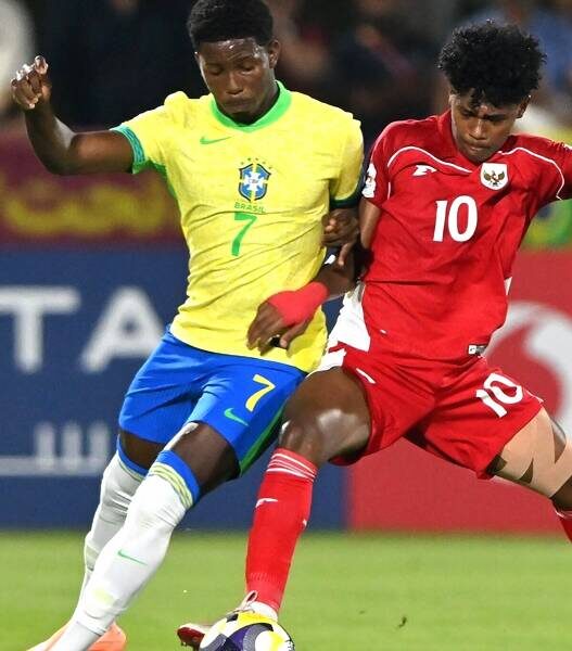 Timnas Indonesia U17 Vs Brazil U17, Laga Piala Dunia
