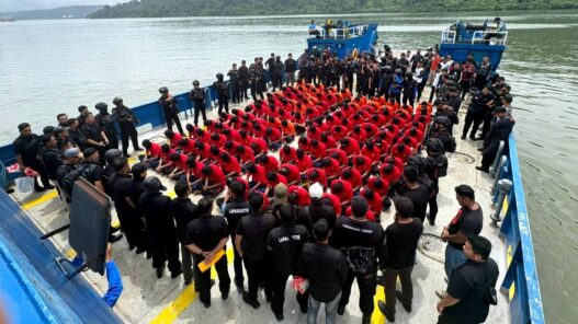 130 Napi High Risk Dipindah ke Nusakambangan