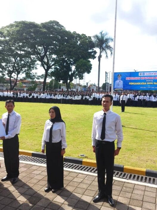 3.551 PPPK Paruh Waktu Terima SK