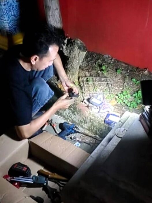 77 Lampu Taman Kota Lama Mati