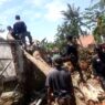 Angin Kencang Rusak Tujuh Rumah