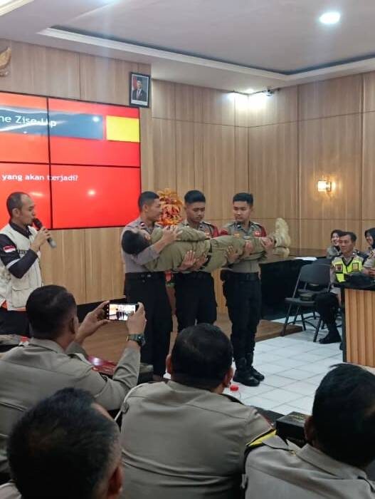 Antisipasi Bencana, Polres Purbalingga Adakan Simulasi Tanah Longsor